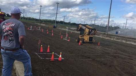 skid steer rodeo events|rodeo obstacle course ideas.